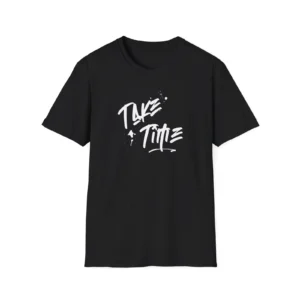 Take Time Shirt in Black, product photo 1